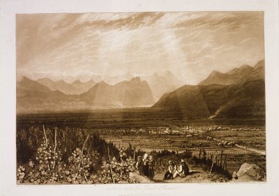 F.49.I Alpenkette von Grenoble nach Chamberi, aus dem 